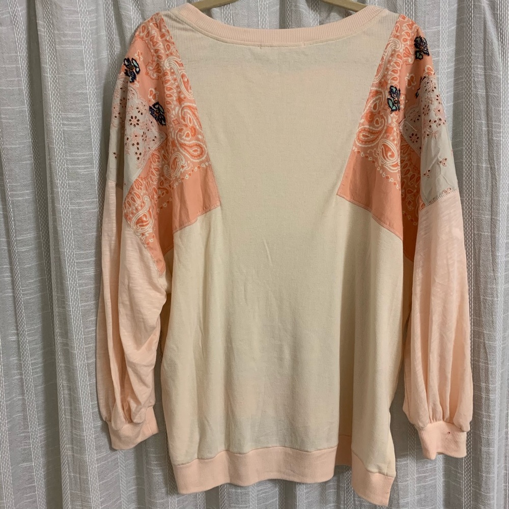 ✨NWT✨ We The Free Feelin It Tee Peach - Picture 8 of 8